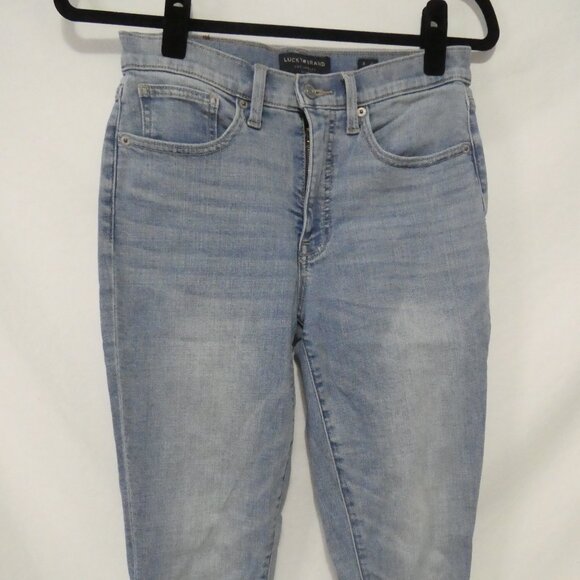 LUCKY BRAND - High Rise - Skinny - Bridgette | size 4/27 | Faded Blue Denim - Picture 6 of 16